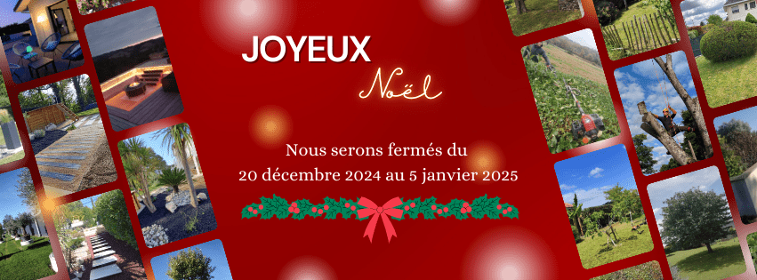 Fermeture pour les Fêtes de Noël